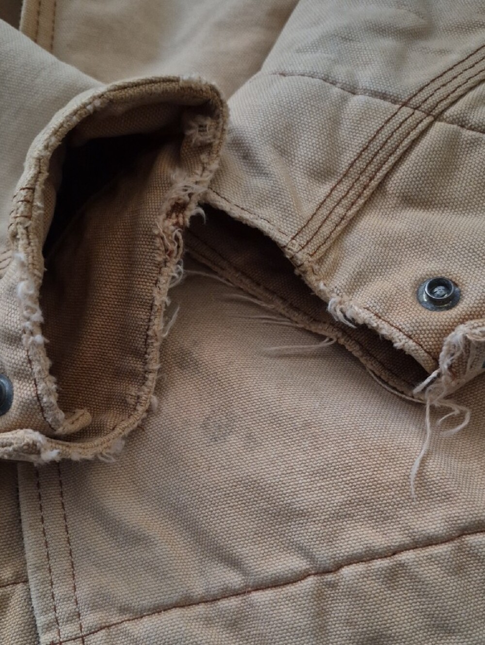 Vintage Carhartt Tan Detroit Jacket - Picture 10 of 15